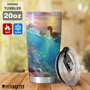 Little Mermaid Falling in Love Skinny Tumbler 30oz 20oz