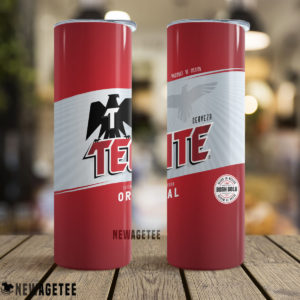 Tecate Original Beer Skinny Tumbler Stainless Steel 20oz 30oz