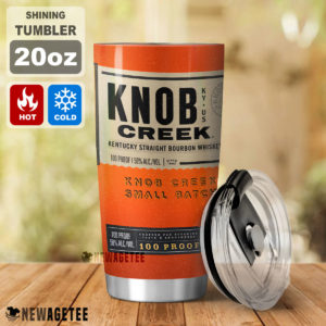 Knob Creek Bourbon Whiskey Skinny Tumbler 30oz 20oz