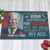 In This House We Love Trump Anti Biden Wipe Feet Here Welcome Doormat