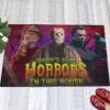 There’s Some Ho’s in This House Christmas Decoration Santa Hat Doormat