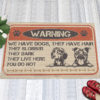 Warning Trump Supporter Lives Here 2nd Amendment Supporter Doormat