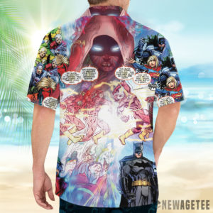 2 Button Up Shirt Flash And Pandora Merging Worlds Prime Earth Pandora DC