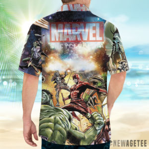 Marvel Encyclopedia New Edition Hawaiian Shirt, Beach Shorts