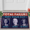 There’s Some Ho’s in This House Christmas Decoration Santa Hat Doormat