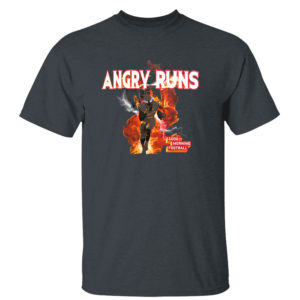 2 T Shirt Dark Heather Angry Runs T Shirt Nfl T shirt