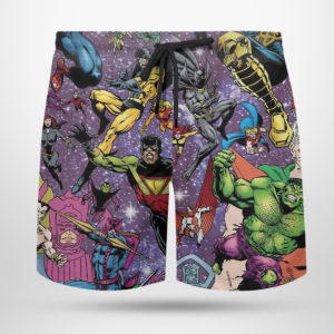 Thanos Marvel vs Avengers Hawaiian Shirt, Beach Shorts