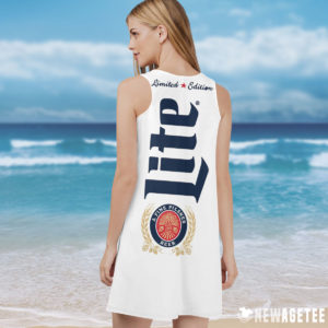 Miller Lite It’s Miller Time In California Costume Maxi Dress