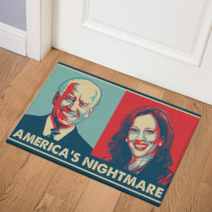 3 Indoor Door Mat Americas Nightmare Joe Biden Kamala Harris Indoor Doormat
