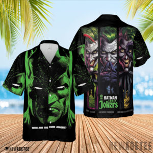 Batman Three Jokers Hawaiian Shirt, Beach Shorts