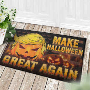 4 Decor Outdoor Doormat Trumpkin American Make Halloween Great Again Doormat