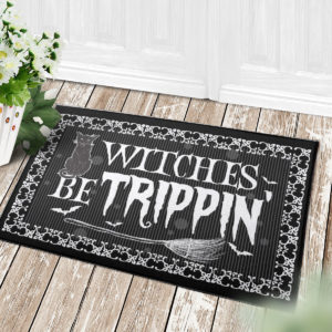 4 Decor Outdoor Doormat Witches Be Trippin Witches Halloween Doormat