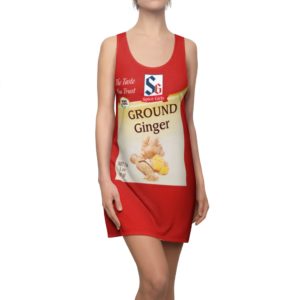 Ground Ginger Spice Girls Group Halloween Costumes Dress