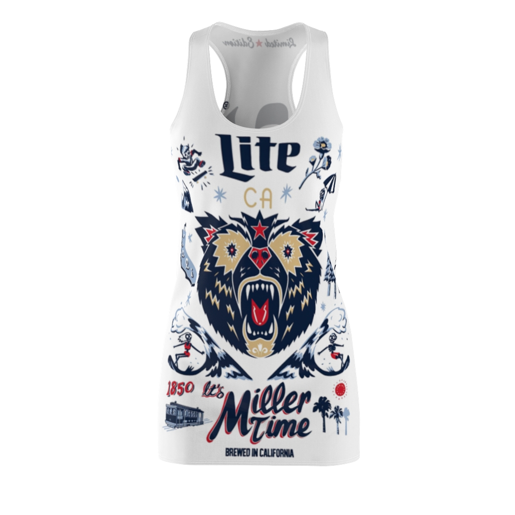 Miller Lite It’s Miller Time In California Costume Dress