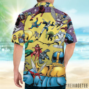Thanos Marvel vs Avengers Hawaiian Shirt, Beach Shorts