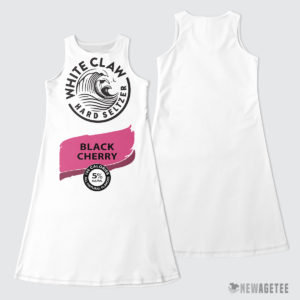 White Claw Hard Seltzer Black Cherry Halloween Costume Maxi Dress