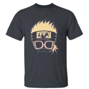 Dark Heather T Shirt EFFY Is The Internet Shirt hoodie