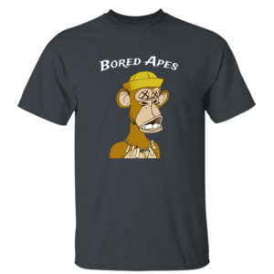 Dark Heather T Shirt Steph Curry Bored Apes Shirt