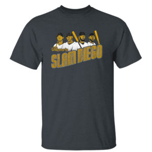 Dark Heather T Shirt Welcome To Slam Diego Shirt