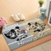 Kansas City Chiefs vs Miami Dolphins Mickey And Minnie Teams NFL House Divided Doormat