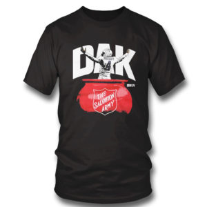 Dallas Cowboys Dak Prescott The Salvation Army Shirt