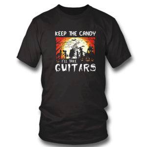 T Shirt Keep The Candy Ill Take Guitars Cruella Deville Costume Shirt