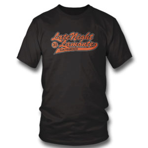 LAMONTE WADE JR LATE NIGHT LAMONTE T-Shirt LAMONTE WADE JR LATE NIGHT LAMONTE T-Shirt