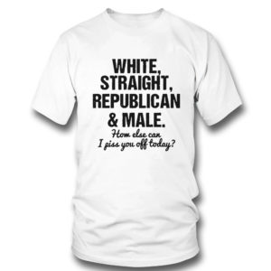 White Straight Republican And Male Shirt