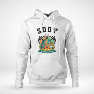 Unisex Hoodie Fresh Soot College Technicolour Shirt