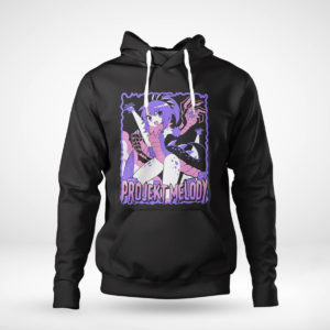 Unisex Hoodie Lyn Vtuber Projekt Melody Halloween Shirt