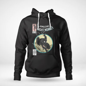 Unisex Hoodie The Amazing Night Monkey Superhero Spiderman shirt