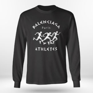 Unisex Longsleeve shirt Balenciaga Paris Athletes Shirt Hoodie