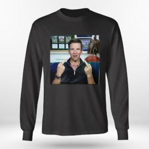 Unisex Longsleeve shirt Eli Manning middle finger fucking shirt