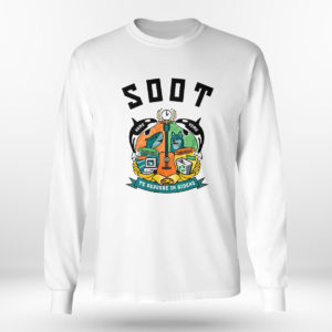 Unisex Longsleeve shirt Fresh Soot College Technicolour Shirt