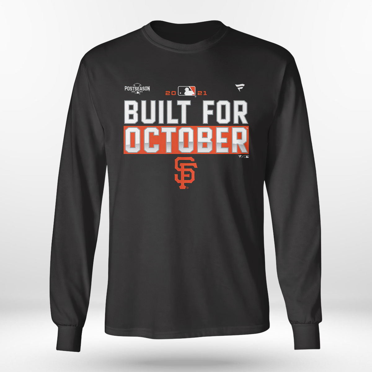 San Francisco Giants Fanatics Branded Black 2021 Postseason Locker Room T-Shirt San Francisco Giants Fanatics Branded Black 2021 Postseason Locker Room T-Shirt