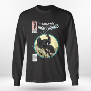 The Amazing Night Monkey Superhero Spiderman shirt