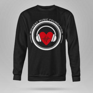 Unisex Sweetshirt Midwest Music Foundation Heart shirt