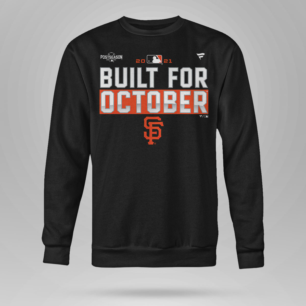 San Francisco Giants Fanatics Branded Black 2021 Postseason Locker Room T-Shirt San Francisco Giants Fanatics Branded Black 2021 Postseason Locker Room T-Shirt