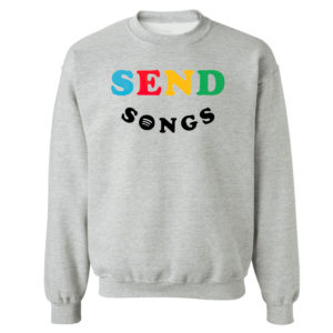 Unisex Sweetshirt sport grey Send songs sweatshirt
