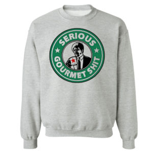 Unisex Sweetshirt sport grey Serious Gourmet Shit Shirt