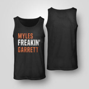 Unisex Tank Top Myles Freakin Garrett Shirt Long Sleeve