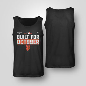 Unisex Tank Top San Francisco Giants Fanatics Branded Black 2021 Postseason Locker Room T Shirt