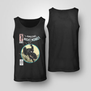 Unisex Tank Top The Amazing Night Monkey Superhero Spiderman shirt