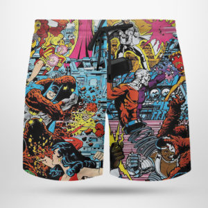 New Teen Titans Batman Outsiders Hawaiian Shirt, Beach Shorts