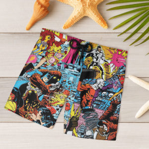 New Teen Titans Batman Outsiders Hawaiian Shirt, Beach Shorts