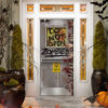Zombie Halloween Door Cover Decorations for Front Door