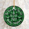 Cat Buckle Up Buttercup You Just Flipped My Witch Round Ornament