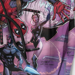 Deadpool Marvel Comics Hawaiian Shirt, Beach Shorts