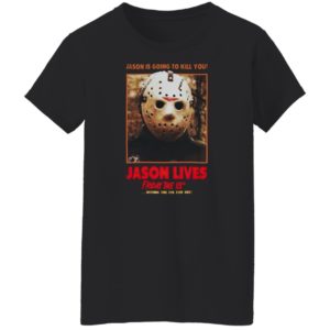 JASON LIVES FRIDAY THE 13TH MOVIE T-SHIRT