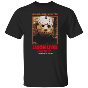 JASON LIVES FRIDAY THE 13TH MOVIE T-SHIRT